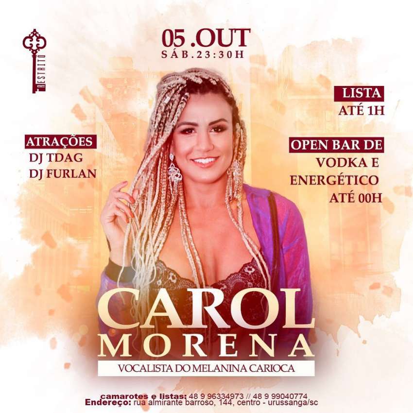 Carol Morena | Restrito Lounge Bar | OndeTemBalada.com Carol Morena | Restrito Lounge Bar | OndeTemBalada.com