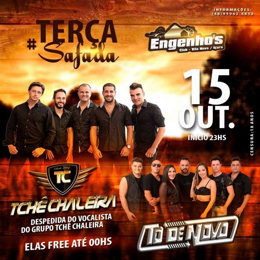 Terça Safada | Engenho's Club | OndeTemBalada.com Terça Safada | Engenho's Club | OndeTemBalada.com