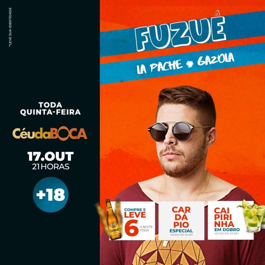 Fuzue | Céu da Boca | OndeTemBalada.com Fuzue | Céu da Boca | OndeTemBalada.com