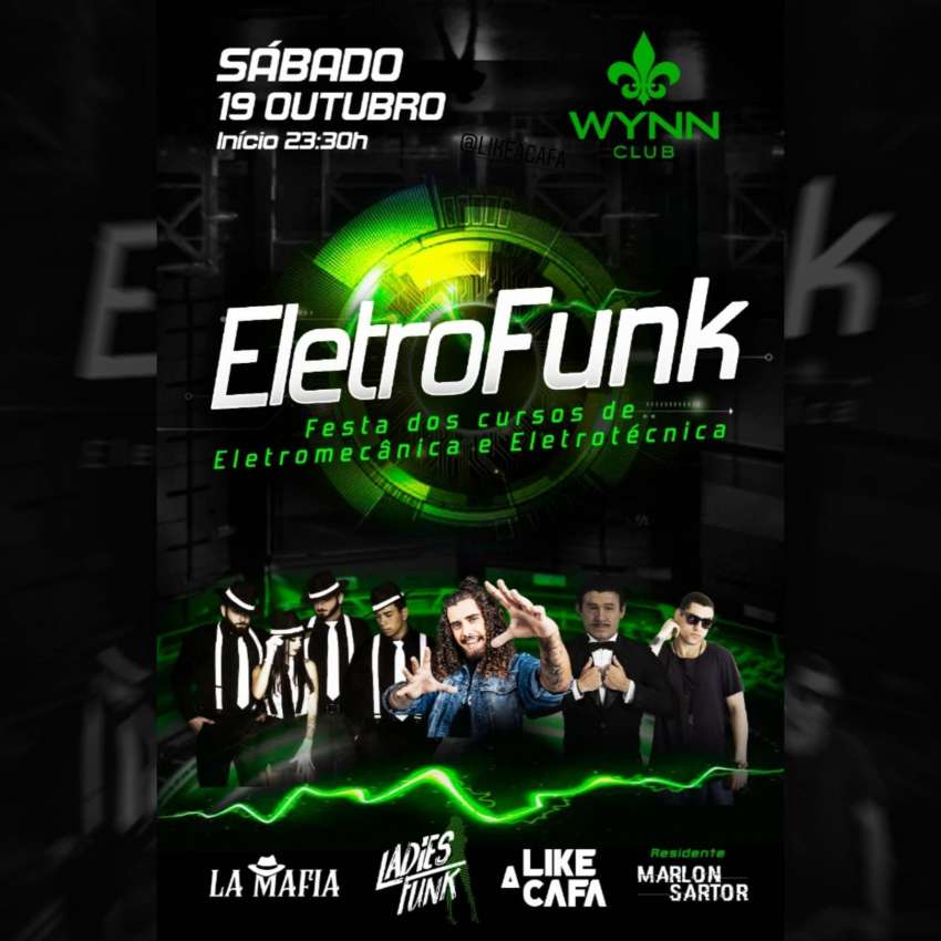 EletroFunk | Wynn Club | OndeTemBalada.com EletroFunk | Wynn Club | OndeTemBalada.com