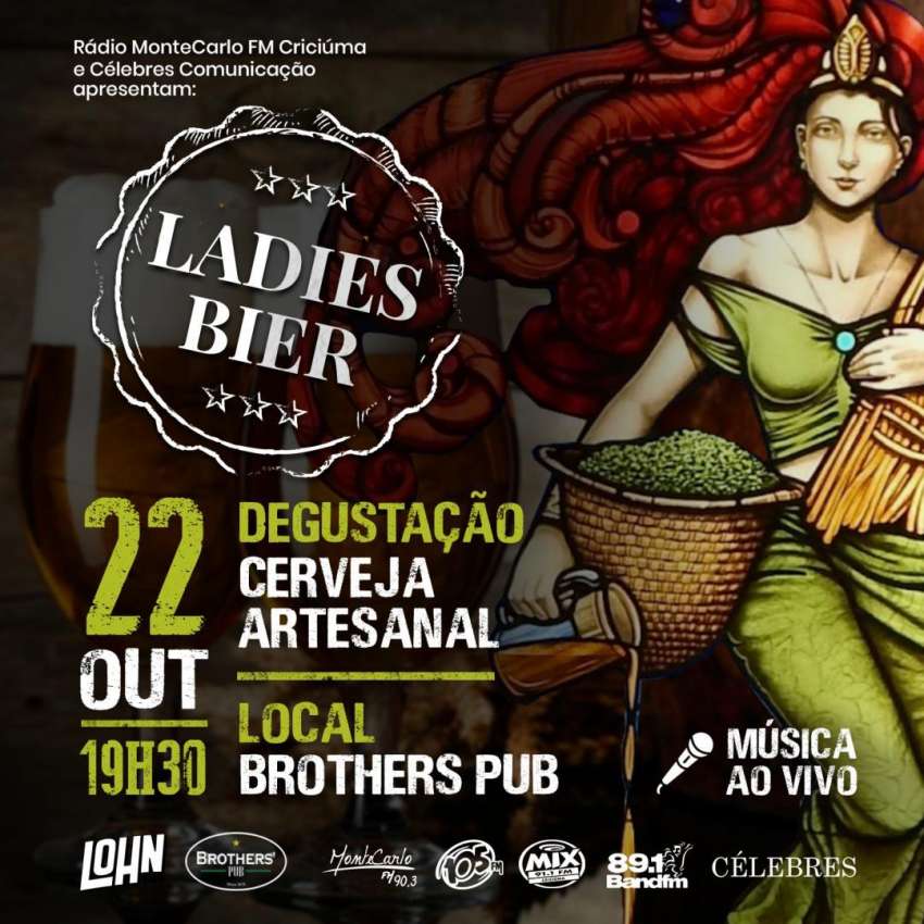 Ladies Bier | Brothers' Pub | OndeTemBalada.com Ladies Bier | Brothers' Pub | OndeTemBalada.com