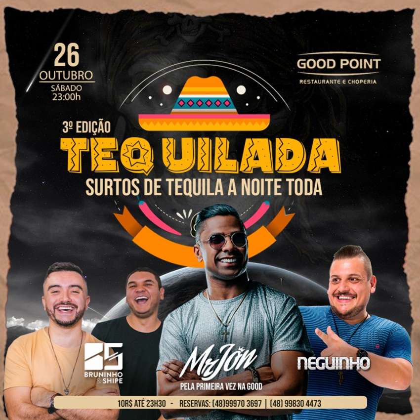 Tequilada | Good Point Choperia | OndeTemBalada.com Tequilada | Good Point Choperia | OndeTemBalada.com