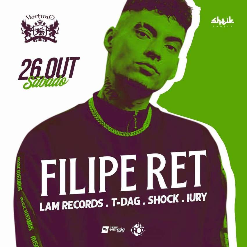 Filipe Ret | Ventuno Pub | OndeTemBalada.com