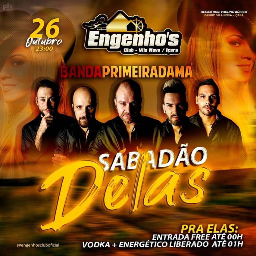 Sabadão Delas | Engenho's Club | OndeTemBalada.com Sabadão Delas | Engenho's Club | OndeTemBalada.com