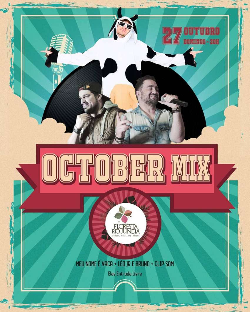 October Mix | Clube Floresta | OndeTemBalada.com October Mix | Clube Floresta | OndeTemBalada.com