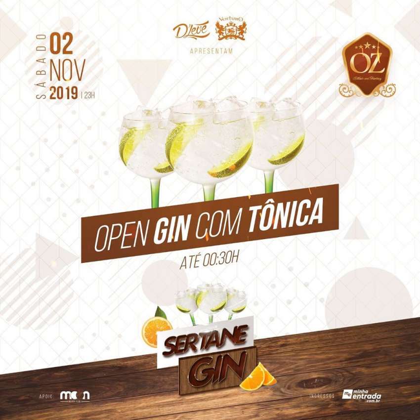 Sertane Gin | OZ Music and Fantasy | OndeTemBalada.com Sertane Gin | OZ Music and Fantasy | OndeTemBalada.com