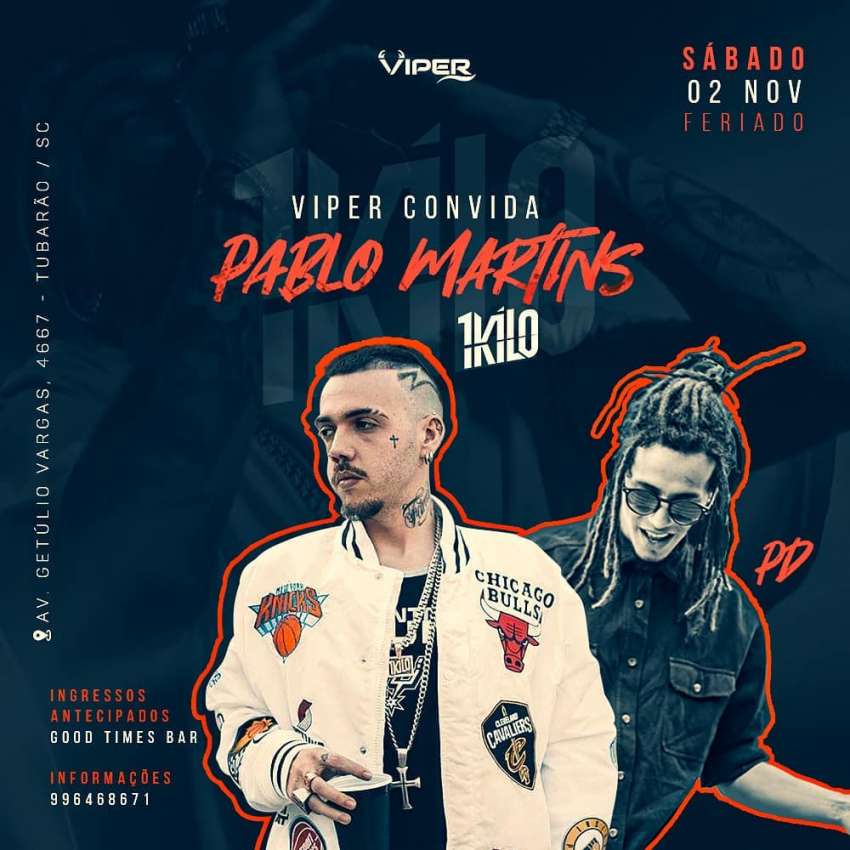Pablo Martins | Viper | OndeTemBalada.com Pablo Martins | Viper | OndeTemBalada.com