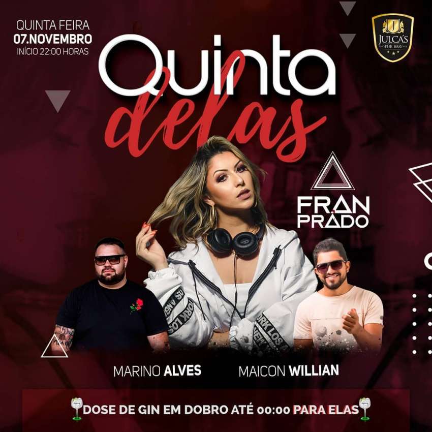 Quinta Delas | Julca's Pub Bar | OndeTemBalada.com Quinta Delas | Julca's Pub Bar | OndeTemBalada.com