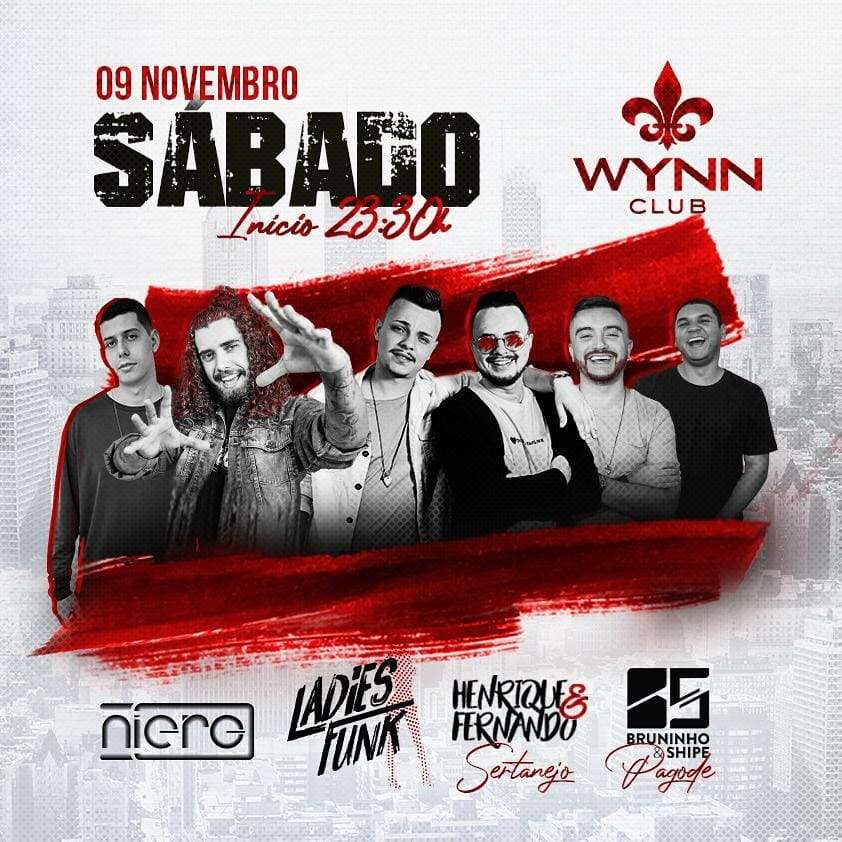 Sábado | Wynn Club | OndeTemBalada.com Sábado | Wynn Club | OndeTemBalada.com