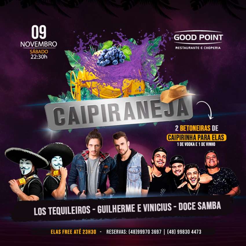 Caipiraneja | Good Point Choperia | OndeTemBalada.com Caipiraneja | Good Point Choperia | OndeTemBalada.com