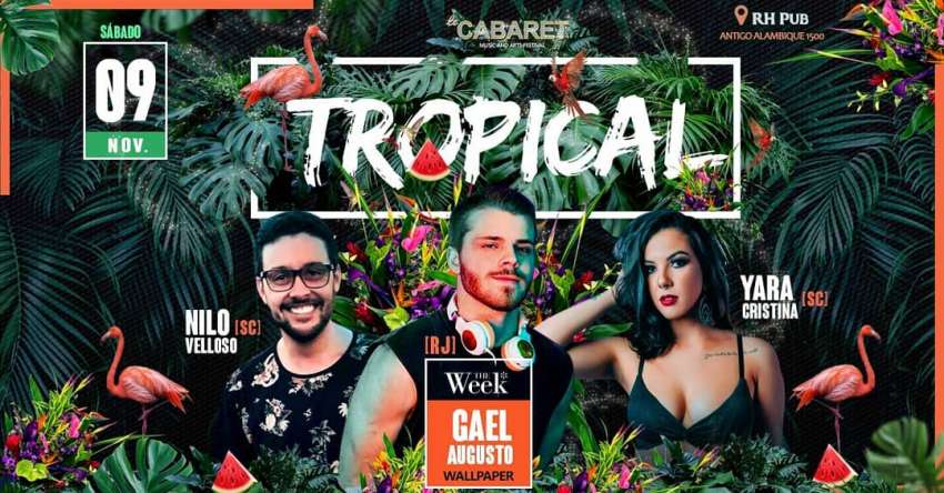 Tropical | RH80' Bar | OndeTemBalada.com Tropical | RH80' Bar | OndeTemBalada.com