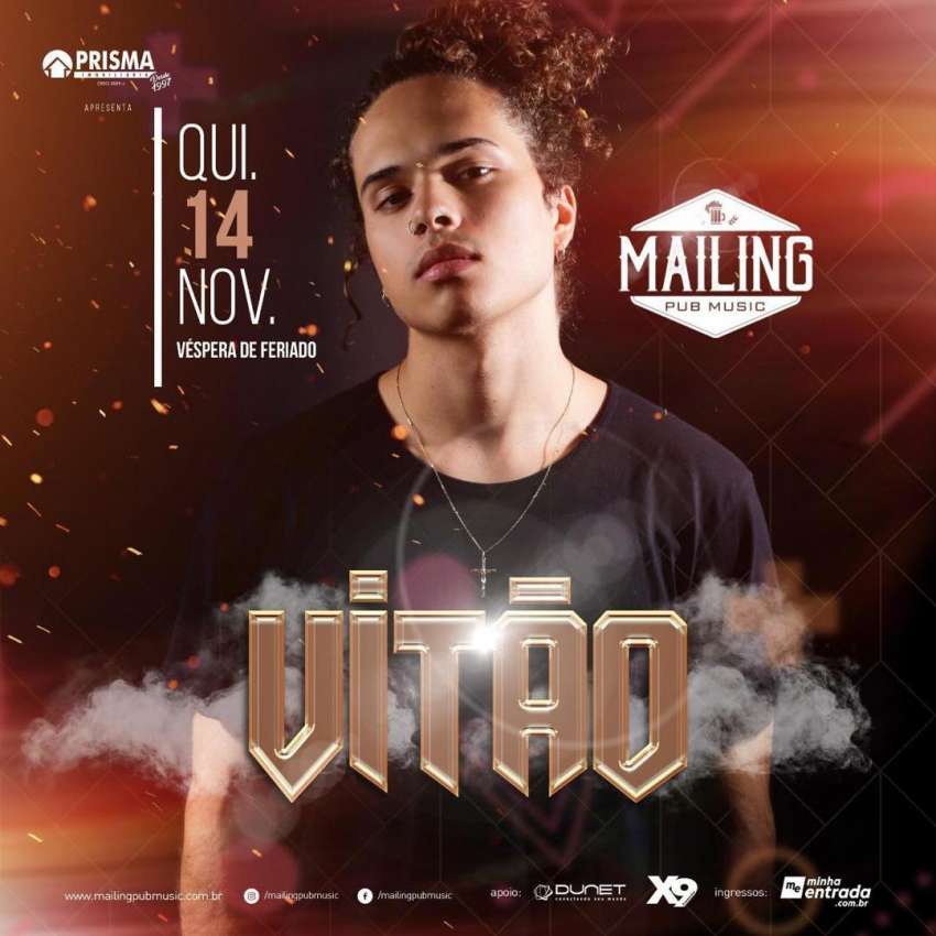 Vitão | Mailing Pub Music | OndeTemBalada.com