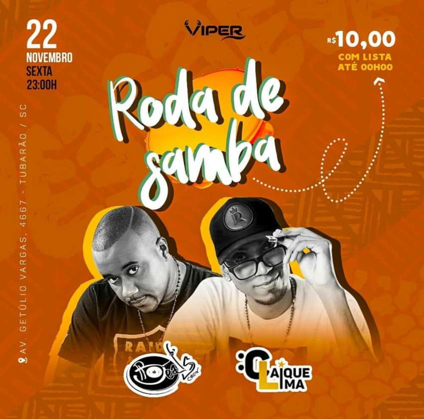 Roda de Samba | Viper | OndeTemBalada.com Roda de Samba | Viper | OndeTemBalada.com