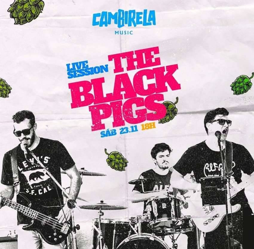 The Black Pigs | Beer Garden Cambirela | OndeTemBalada.com The Black Pigs | Beer Garden Cambirela | OndeTemBalada.com