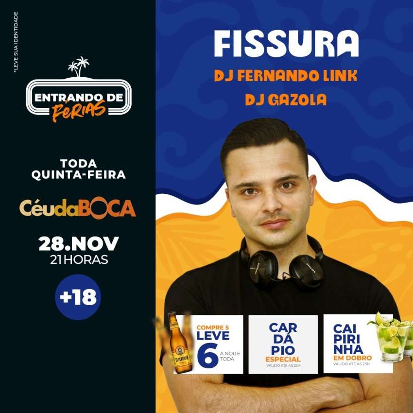 Entrando de Férias | Céu da Boca | OndeTemBalada.com Entrando de Férias | Céu da Boca | OndeTemBalada.com