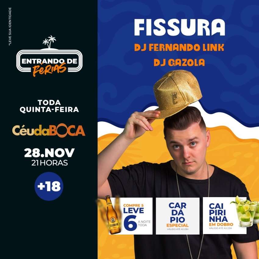 Entrando de Férias | Céu da Boca | OndeTemBalada.com Entrando de Férias | Céu da Boca | OndeTemBalada.com