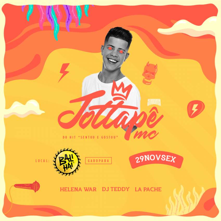 Jottapê Mc | Bali Hai | OndeTemBalada.com