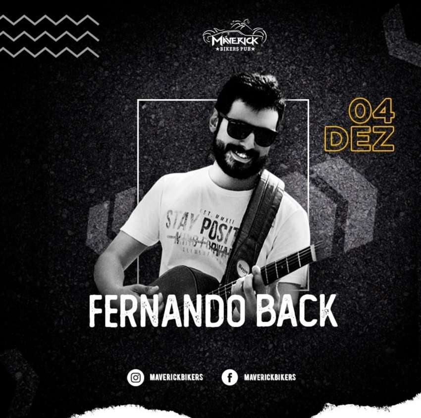 Fernando Back | Maverick Bikers Pub | OndeTemBalada.com Fernando Back | Maverick Bikers Pub | OndeTemBalada.com