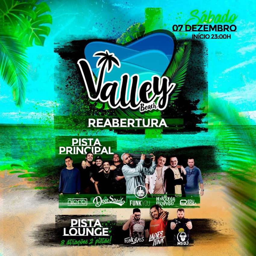 Reabertura | Valley Beach Club | OndeTemBalada.com Reabertura | Valley Beach Club | OndeTemBalada.com