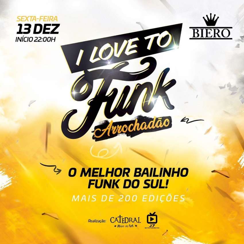 I Love To Funk | Biero Rotisserie & Choperia | OndeTemBalada.com I Love To Funk | Biero Rotisserie & Choperia | OndeTemBalada.com