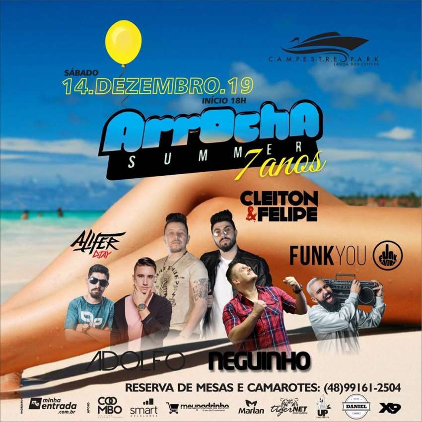 Arrocha Summer 7 Anos | Campestre Park | OndeTemBalada.com Arrocha Summer 7 Anos | Campestre Park | OndeTemBalada.com
