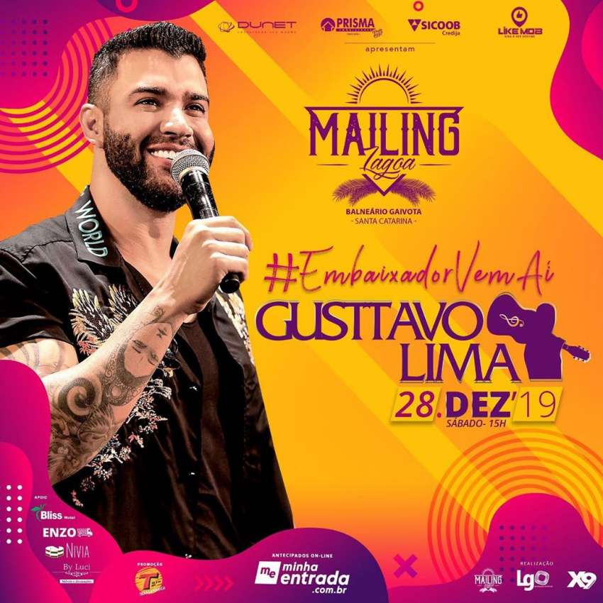 Gustavo Lima | Mailing Lagoa | OndeTemBalada.com Gustavo Lima | Mailing Lagoa | OndeTemBalada.com