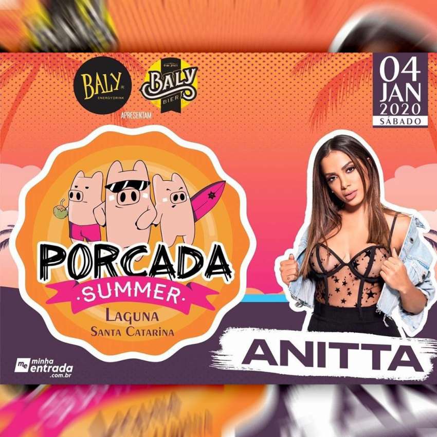 Porcada Summer | Anitta | Praça Seival | OndeTemBalada.com Porcada Summer | Anitta | Praça Seival | OndeTemBalada.com