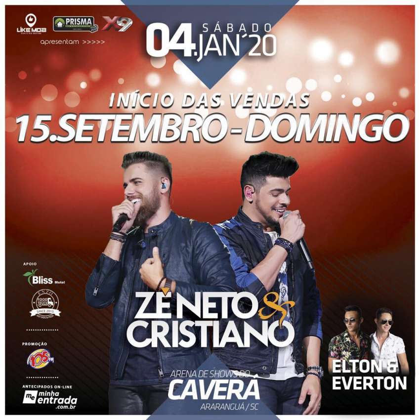 Zé Neto e Cristiano | Caverá | OndeTemBalada.com Zé Neto e Cristiano | Caverá | OndeTemBalada.com