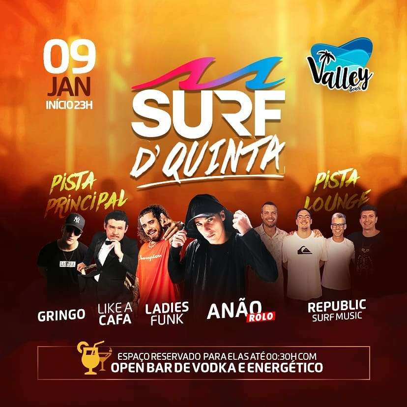 Surf D'Quinta | Valley Beach Club | OndeTemBalada.com Surf D'Quinta | Valley Beach Club | OndeTemBalada.com