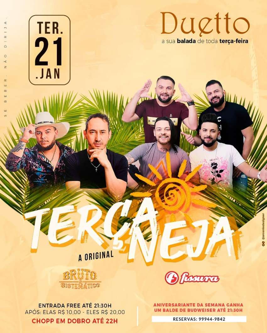 Terçaneja | Duetto | OndeTemBalada.com Terçaneja | Duetto | OndeTemBalada.com