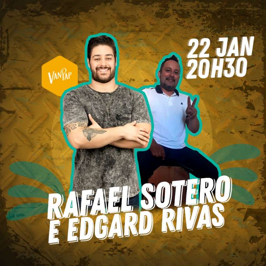 Rafael Sotero e Edgard Rivas | Van Tap Bier | OndeTemBalada.com Rafael Sotero e Edgard Rivas | Van Tap Bier | OndeTemBalada.com
