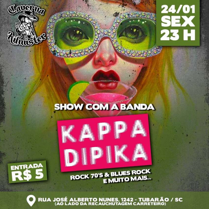 Kappa Dipika | Caverna Kilmister | OndeTemBalada.com Kappa Dipika | Caverna Kilmister | OndeTemBalada.com
