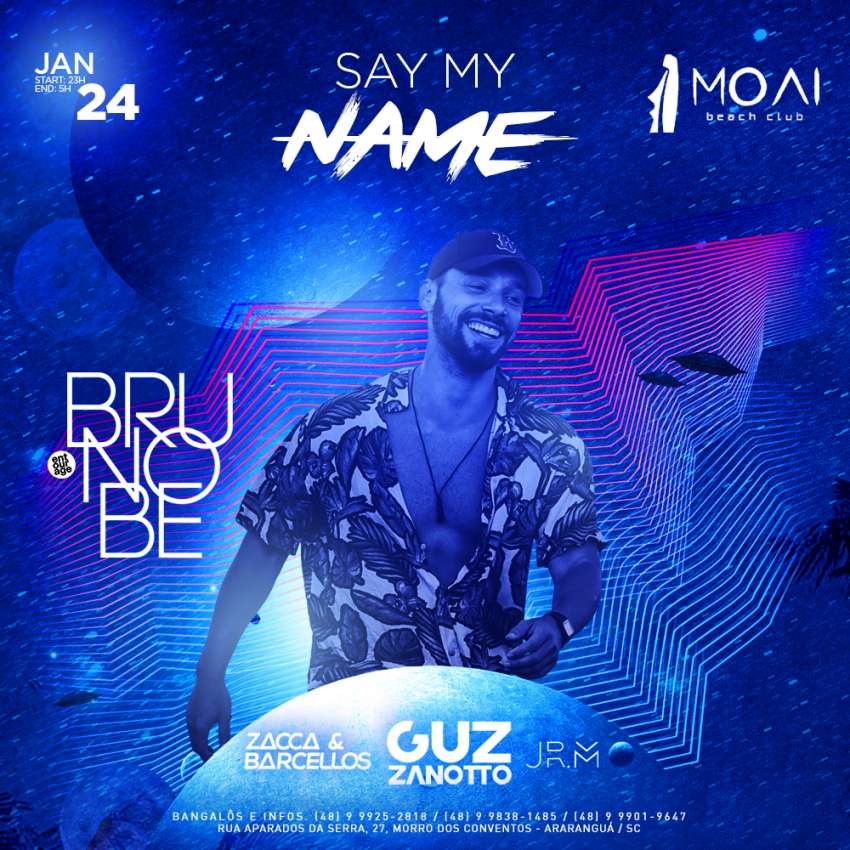 Say My Name | Moai Beach Club | OndeTemBalada.com Say My Name | Moai Beach Club | OndeTemBalada.com