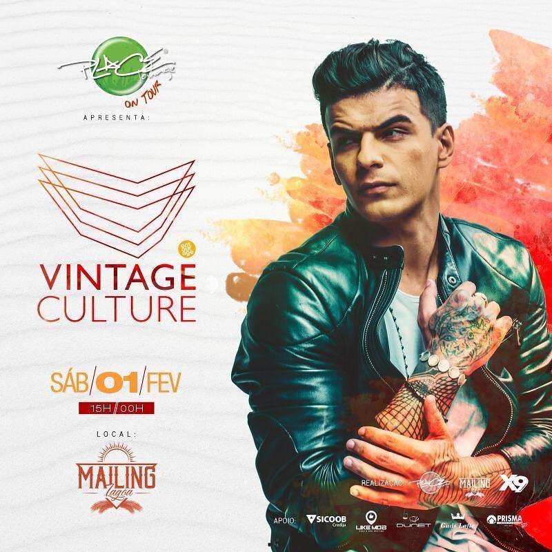 Vintage Culture | Mailing Lagoa  | OndeTemBalada.com