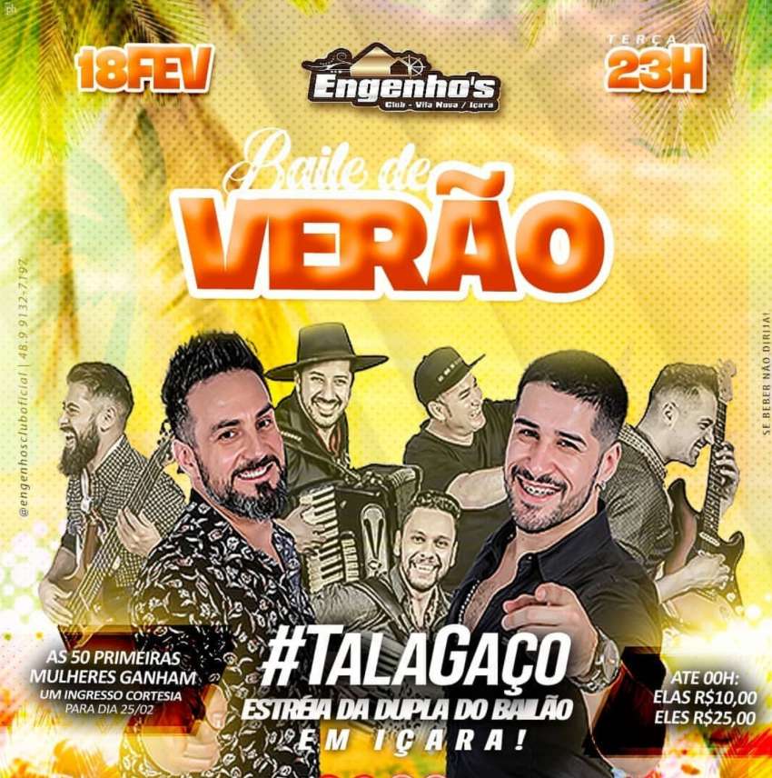 Baile de Verão | Engenho's Club | OndeTemBalada.com Baile de Verão | Engenho's Club | OndeTemBalada.com