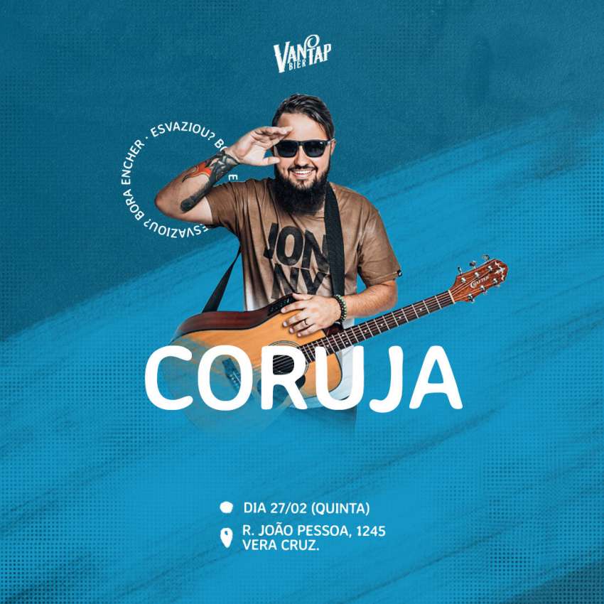 Coruja | Van Tap Bier | OndeTemBalada.com Coruja | Van Tap Bier | OndeTemBalada.com