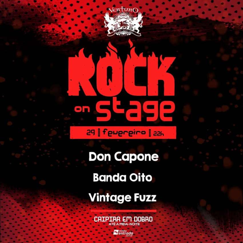 Rock on Stage | Ventuno Pub | OndeTemBalada.com Rock on Stage | Ventuno Pub | OndeTemBalada.com