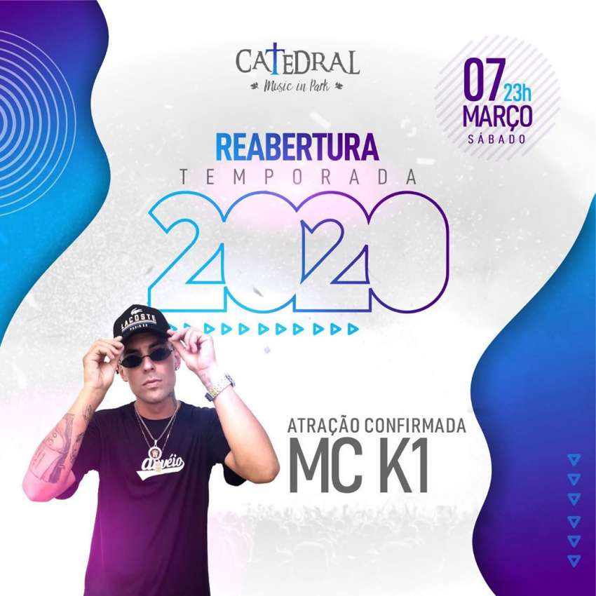 Reabertura 2020 | Catedral Music In Park. | OndeTemBalada.com Reabertura 2020 | Catedral Music In Park. | OndeTemBalada.com