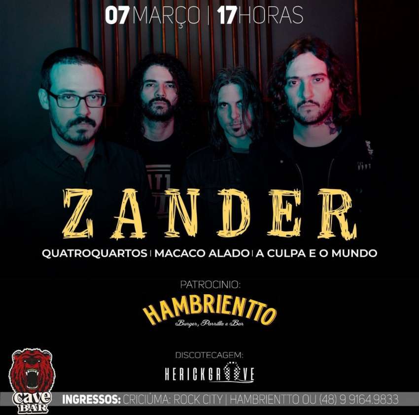Zander | Cave Bar | OndeTemBalada.com Zander | Cave Bar | OndeTemBalada.com