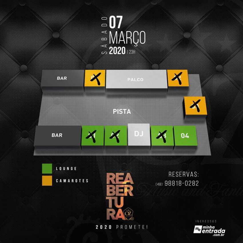 Reabertura  | OZ Music and Fantasy | OndeTemBalada.com