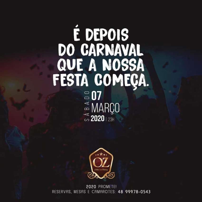 Reabertura  | OZ Music and Fantasy | OndeTemBalada.com