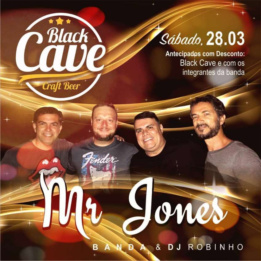 Mr Jones | Black Cave Craft Beer | OndeTemBalada.com Mr Jones | Black Cave Craft Beer | OndeTemBalada.com