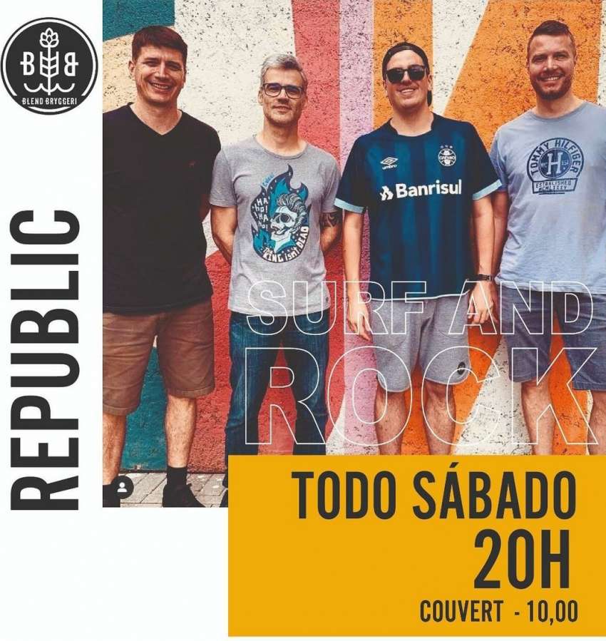Republic | Blend Bryggeri | OndeTemBalada.com Republic | Blend Bryggeri | OndeTemBalada.com