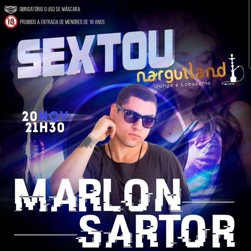 Marlon Sartor | Narguiland Lounge | OndeTemBalada.com Marlon Sartor | Narguiland Lounge | OndeTemBalada.com