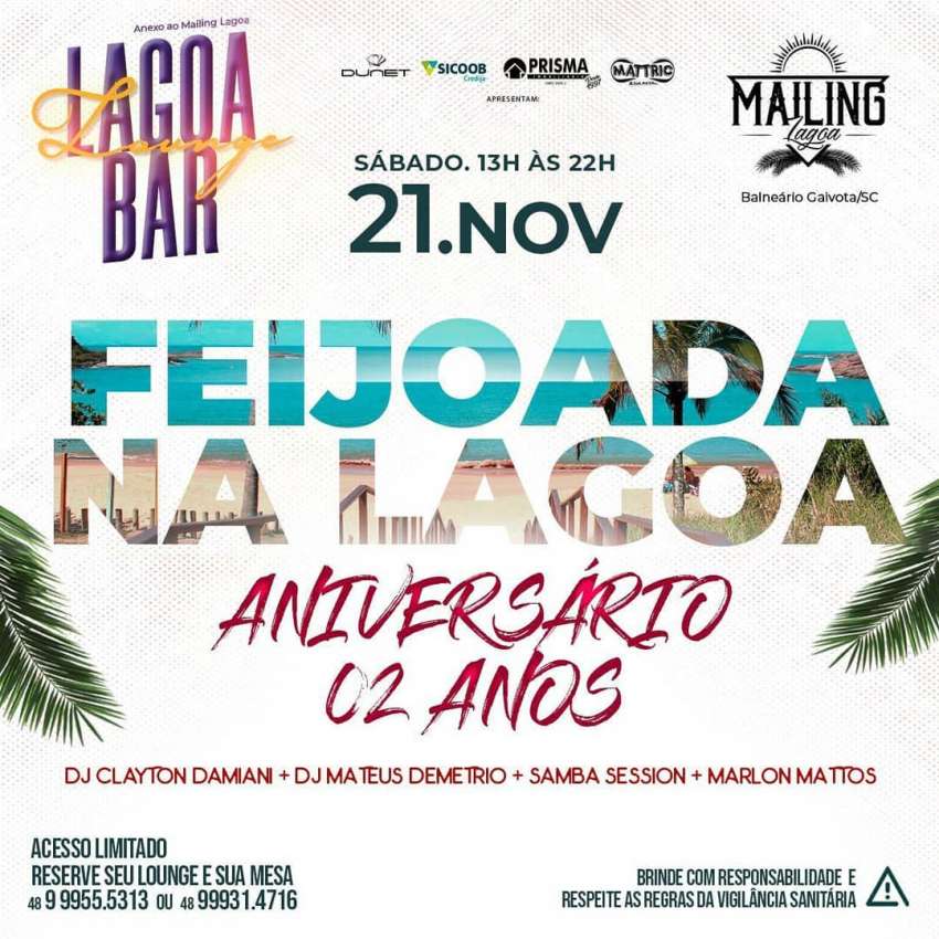 Feijoada na Lagoa | Mailing Lagoa | OndeTemBalada.com Feijoada na Lagoa | Mailing Lagoa | OndeTemBalada.com