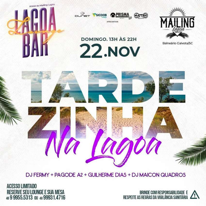 Terdezinha Na Lagoa | Mailing Lagoa | OndeTemBalada.com Terdezinha Na Lagoa | Mailing Lagoa | OndeTemBalada.com