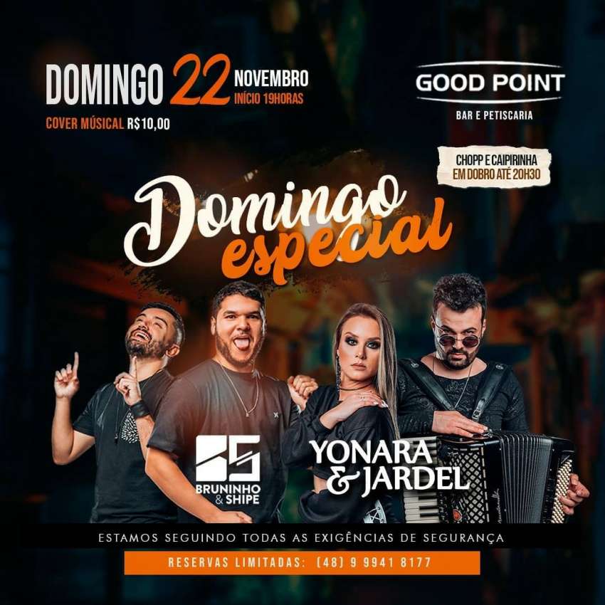 Domingo Especial | Good Point Choperia | OndeTemBalada.com Domingo Especial | Good Point Choperia | OndeTemBalada.com