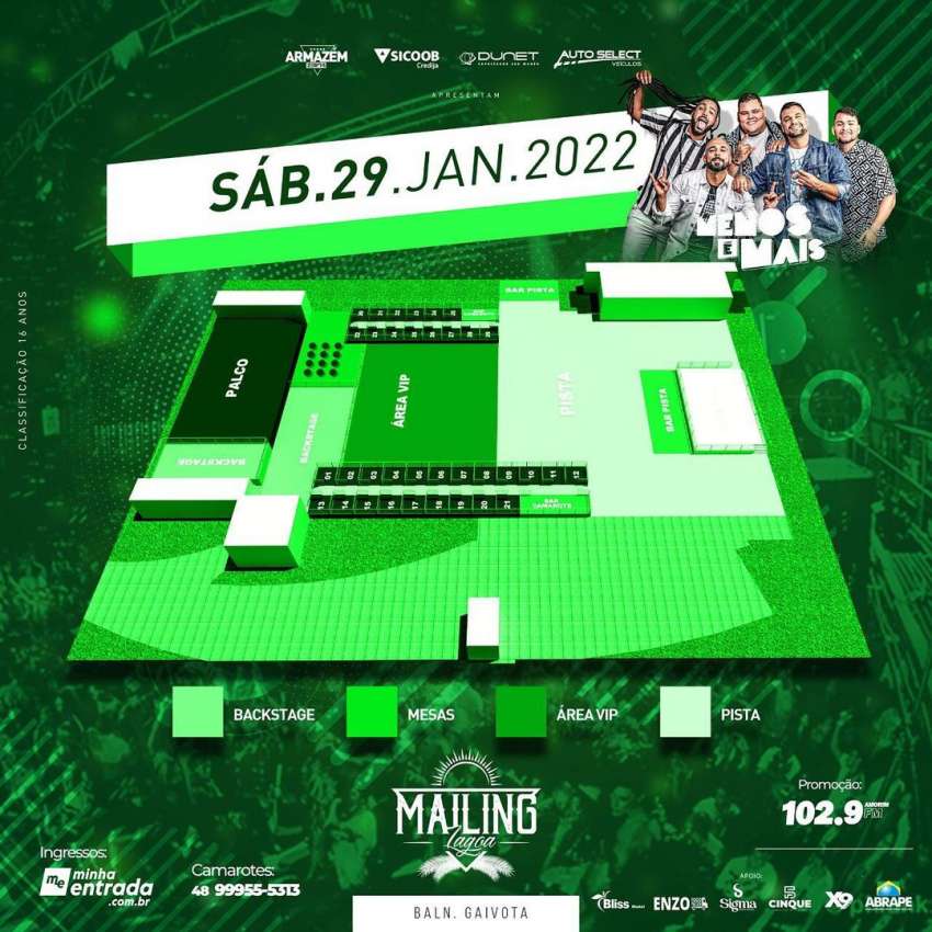 Menos é Mais | Mailing Lagoa | OndeTemBalada.com Menos é Mais | Mailing Lagoa | OndeTemBalada.com