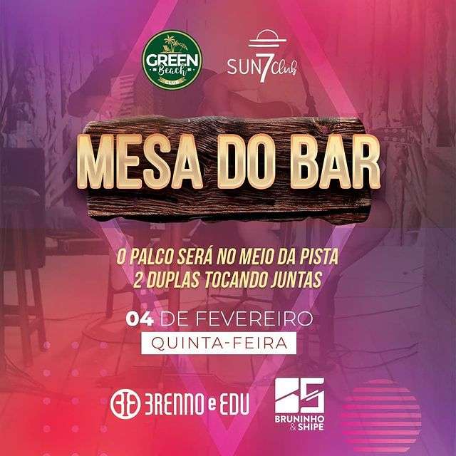 Mesa do Bar | Sun7 Club | OndeTemBalada.com Mesa do Bar | Sun7 Club | OndeTemBalada.com