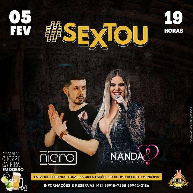 Sextou | D&Boas Pub | OndeTemBalada.com Sextou | D&Boas Pub | OndeTemBalada.com